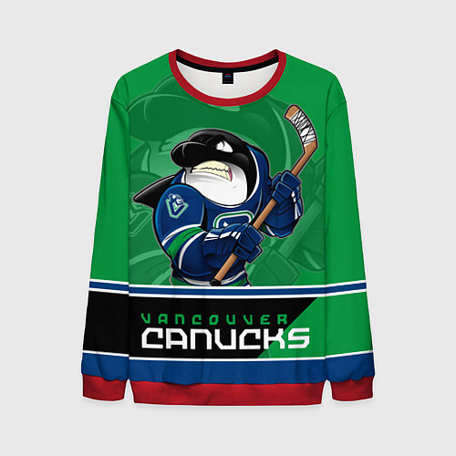 Мужской свитшот Vancouver Canucks / 3D-Красный – фото 1