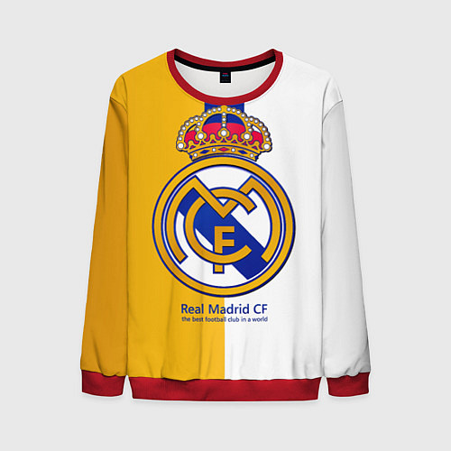 Мужской свитшот Real Madrid CF / 3D-Красный – фото 1