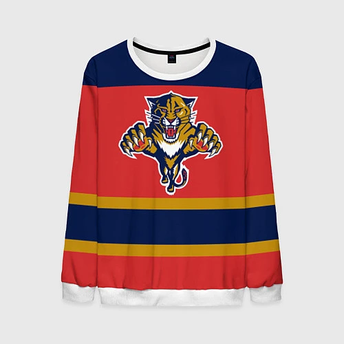 Мужской свитшот Florida Panthers / 3D-Белый – фото 1