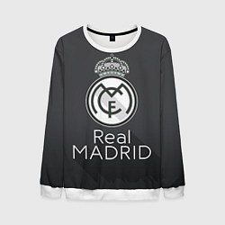 Свитшот мужской Real Madrid, цвет: 3D-белый