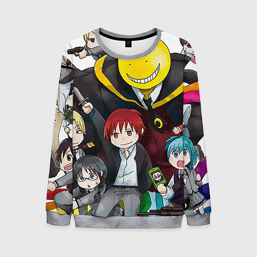 Мужской свитшот Команда убийц / 3D-Меланж – фото 1