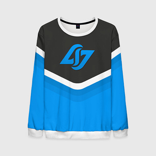 Мужской свитшот CLG Uniform / 3D-Белый – фото 1