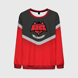 Свитшот мужской HellRaisers Uniform, цвет: 3D-красный