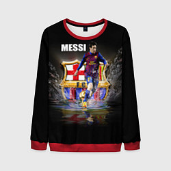 Свитшот мужской Messi FCB, цвет: 3D-красный