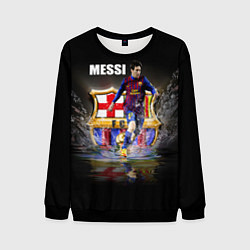 Свитшот мужской Messi FCB, цвет: 3D-черный
