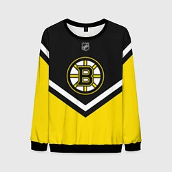 Свитшот мужской NHL: Boston Bruins, цвет: 3D-черный