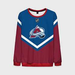 Свитшот мужской NHL: Colorado Avalanche, цвет: 3D-красный