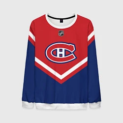Свитшот мужской NHL: Montreal Canadiens, цвет: 3D-белый