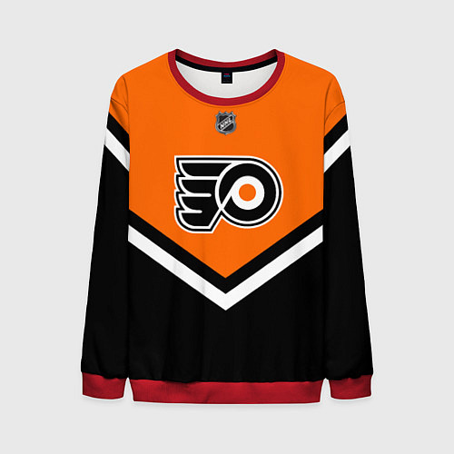 Мужской свитшот NHL: Philadelphia Flyers / 3D-Красный – фото 1