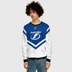 Свитшот мужской NHL: Tampa Bay Lightning, цвет: 3D-черный — фото 2