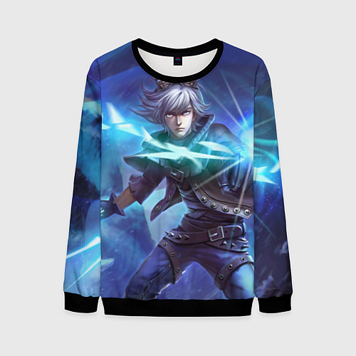 Мужской свитшот Ezreal / 3D-Черный – фото 1