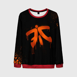 Свитшот мужской Fnatic: Black collection, цвет: 3D-красный