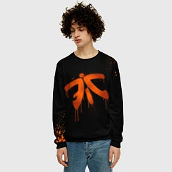 Свитшот мужской Fnatic: Black collection, цвет: 3D-черный — фото 2