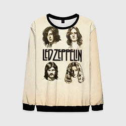 Свитшот мужской Led Zeppelin Guys, цвет: 3D-черный