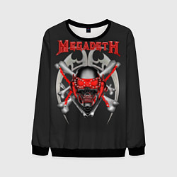 Мужской свитшот Megadeth: Blooded Skull