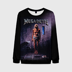 Свитшот мужской Megadeth: Madness, цвет: 3D-черный