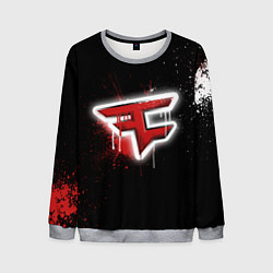 Свитшот мужской FaZe Clan: Black collection, цвет: 3D-меланж