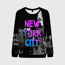 Свитшот мужской Flur NYC, цвет: 3D-черный