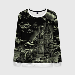Свитшот мужской Dark Kremlin, цвет: 3D-белый