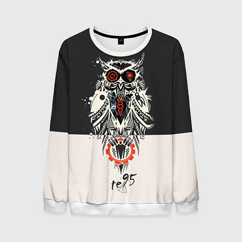 Мужской свитшот TDD Owl 95 / 3D-Белый – фото 1