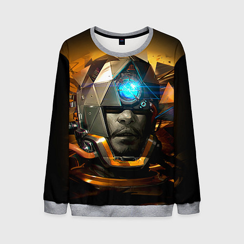 Мужской свитшот Prey / 3D-Меланж – фото 1