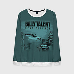 Свитшот мужской Billy Talent: Dead Silence, цвет: 3D-белый