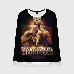 Свитшот мужской Mayweather vs McGregor, цвет: 3D-белый