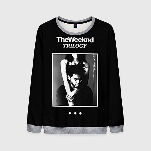 Мужской свитшот The Weeknd: Trilogy / 3D-Меланж – фото 1