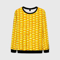 Мужской свитшот Сладкая вареная кукуруза