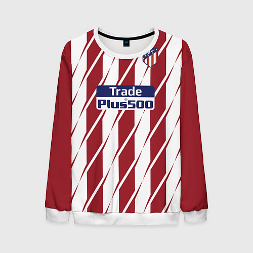 Мужской свитшот Atletico Madrid FC: Form 2018 / 3D-Белый – фото 1