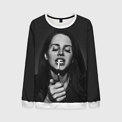 Свитшот мужской Lana Del Rey, цвет: 3D-белый