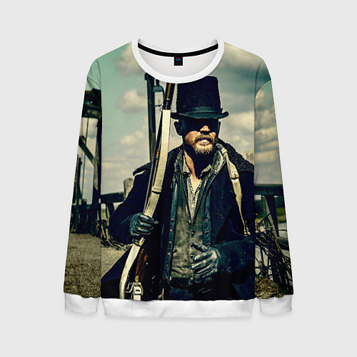 Мужской свитшот Taboo / 3D-Белый – фото 1