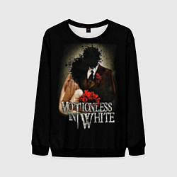 Свитшот мужской Motionless in White: Love, цвет: 3D-черный