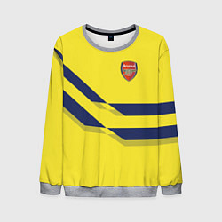 Свитшот мужской Arsenal FC: Yellow style, цвет: 3D-меланж