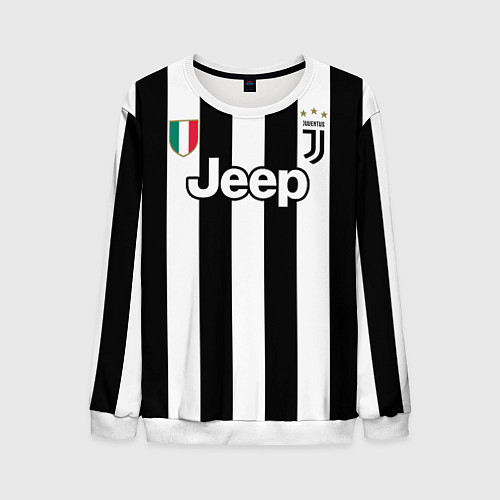 Мужской свитшот Juventus FC: Dybala Home 17/18 / 3D-Белый – фото 1