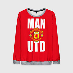 Свитшот мужской Man Utd, цвет: 3D-меланж
