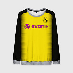 Свитшот мужской BVB FC: Aubameyang Away 17/18, цвет: 3D-меланж