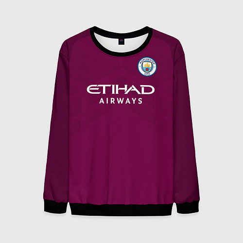 Мужской свитшот Man City FC: Sterling Away 17/18 / 3D-Черный – фото 1