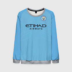 Свитшот мужской Man City FC: Sterling Home 17/18, цвет: 3D-меланж