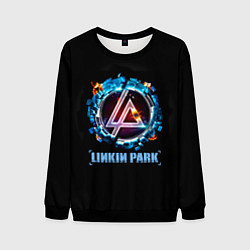 Свитшот мужской Linkin Park: Engine, цвет: 3D-черный