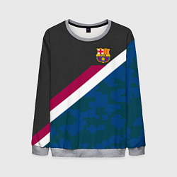 Свитшот мужской FC Barcelona: Sport Camo, цвет: 3D-меланж