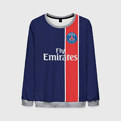 Свитшот мужской FC PSG: Original, цвет: 3D-меланж