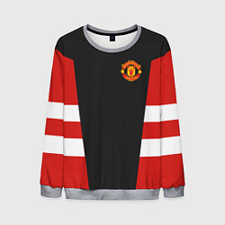 Свитшот мужской Man UTD FC: Vintage 2018, цвет: 3D-меланж