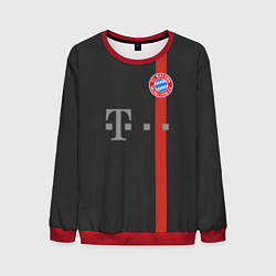 Свитшот мужской Bayern FC: Black 2018, цвет: 3D-красный