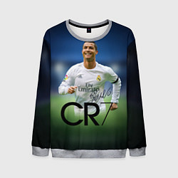 Свитшот мужской CR7, цвет: 3D-меланж