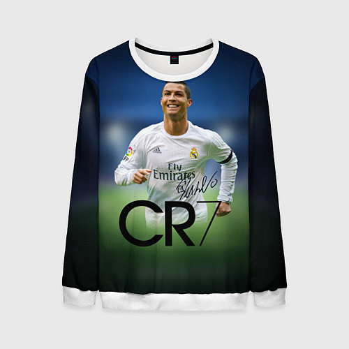 Мужской свитшот CR7 / 3D-Белый – фото 1