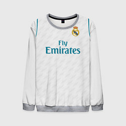 Свитшот мужской Real Madrid FC: Isco Home 17/18, цвет: 3D-меланж
