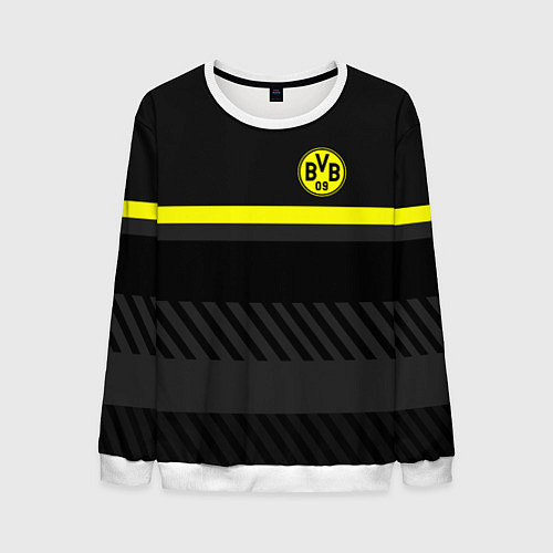 Мужской свитшот FC Borussia 2018 Original #3 / 3D-Белый – фото 1