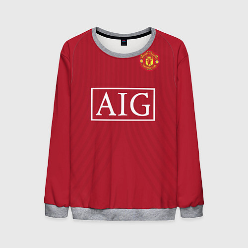 Мужской свитшот C Ronaldo retro 2008 / 3D-Меланж – фото 1