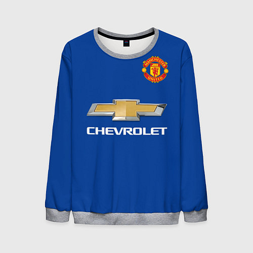 Мужской свитшот FC MU: Pogba Away 17/18 / 3D-Меланж – фото 1